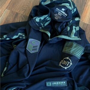 Colosseum Black Iowa Hawkeyes OHT Military Appreciation 3XLT